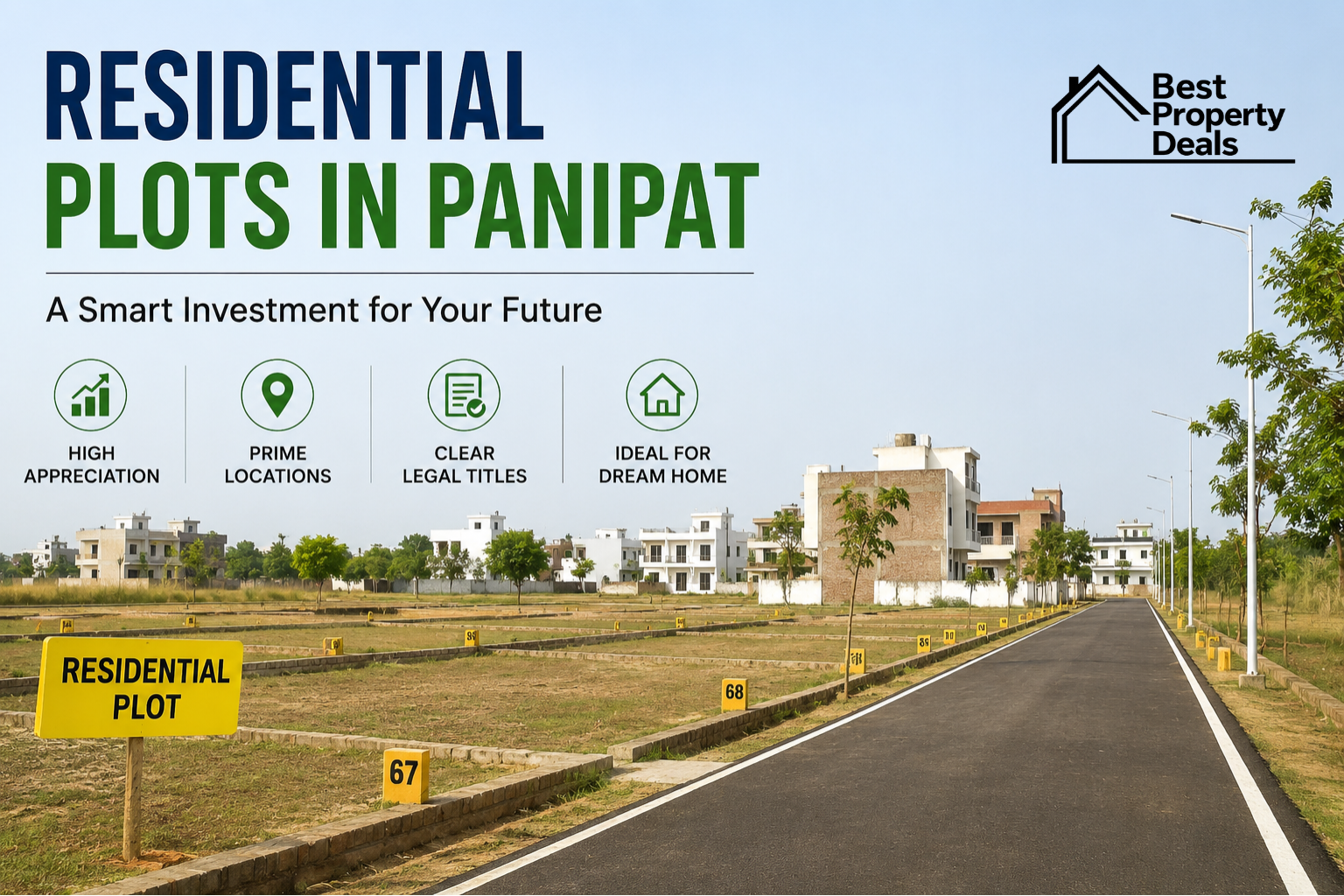 Residential Plots in Panipat: A Smart Investment for Your Future