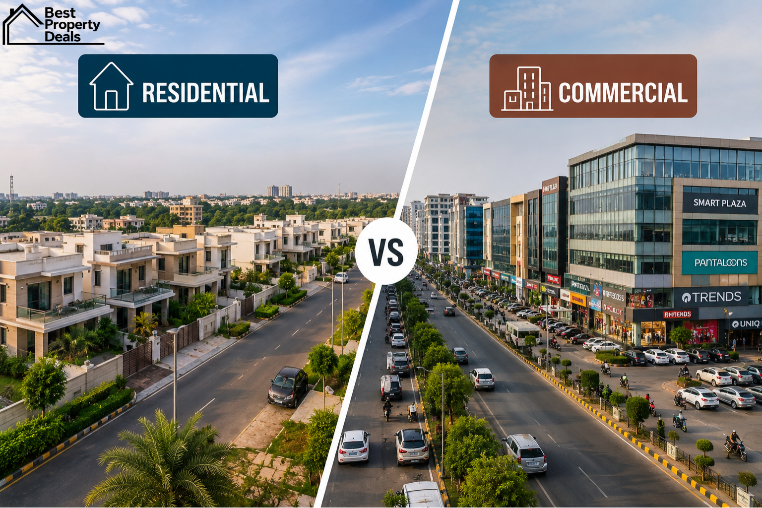 Residential vs Commercial Property Investment in Panipat: Which Is Better?