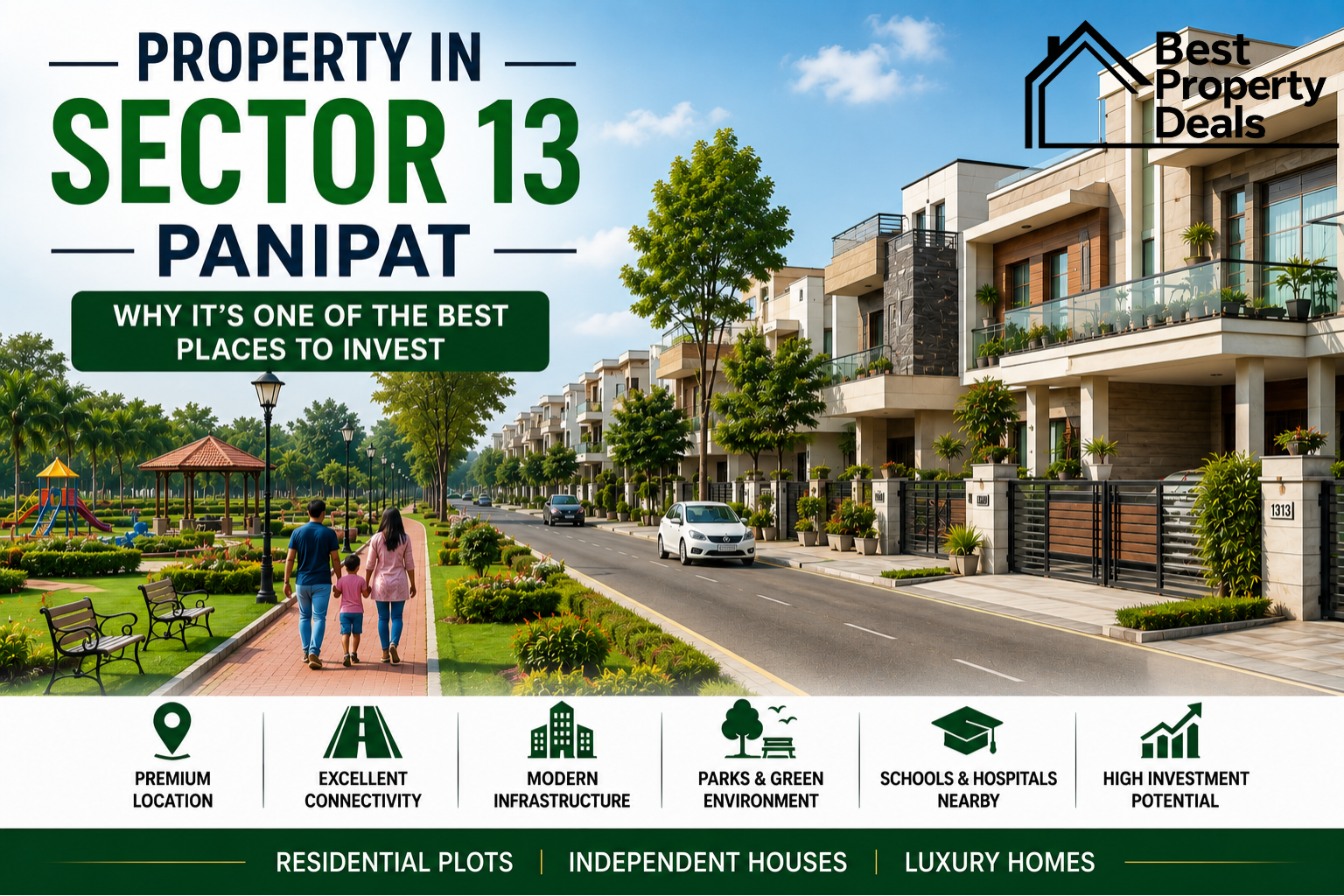 Property in Sector 13 Panipat: Why It's One of the Best Places to Invest