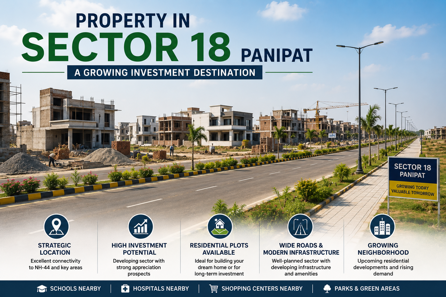 Property in Sector 18 Panipat: A Growing Investment Destination