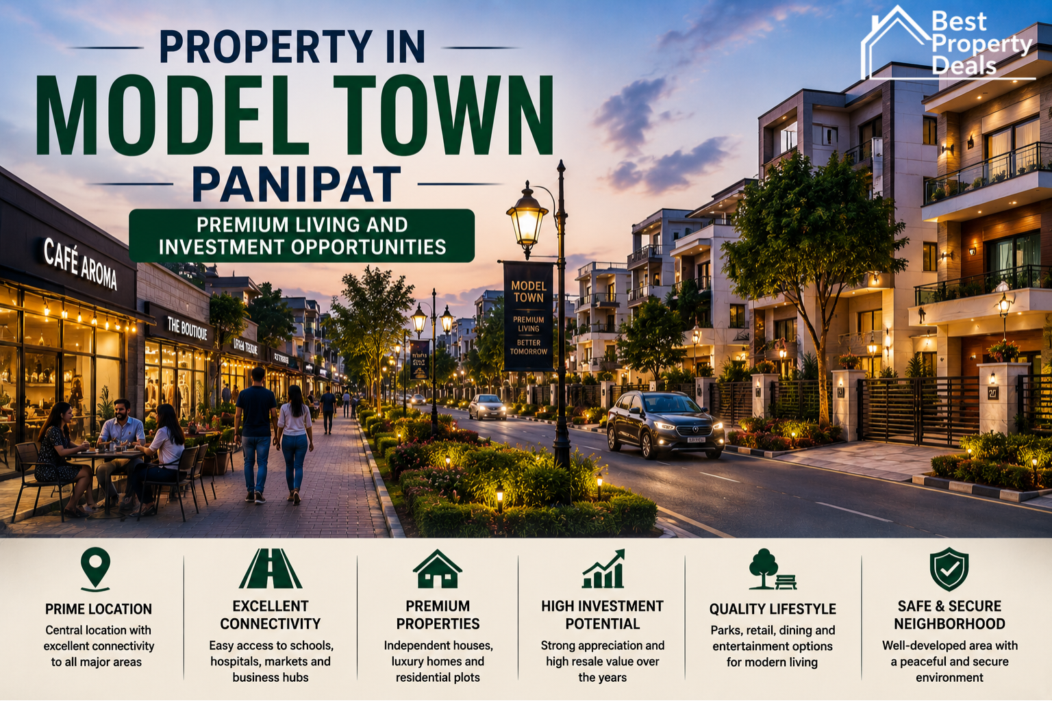 Property in Model Town Panipat: Premium Living and Investment Opportunities